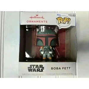 Hallmark Ornaments Funko POP Star War Boba Fett Christmas Tree Ornament NEW